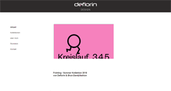 Desktop Screenshot of deflorin-design.ch